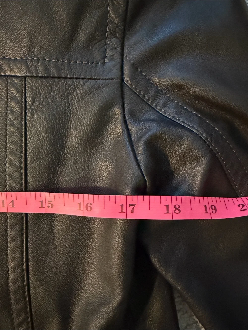 Coach Brown Leather Jacket with Signature Tan Lining